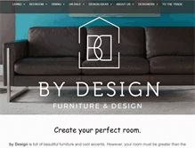Tablet Screenshot of bydesignthestore.com